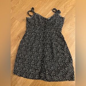 Streetwear Society Black and White Patterned Dress
